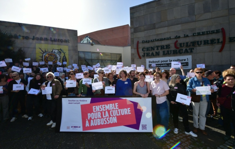Le monde de la culture se mobilise pour la Scène nationale d'Aubusson