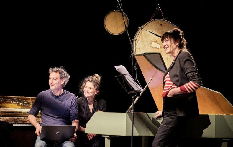 L’Épatante Épopée de Jeanne Bleuse & Élise Caron photo Christophe Raynaud de Lage