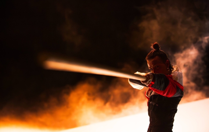 Lisbeth Gruwez dans Tempest photo Danny Willems