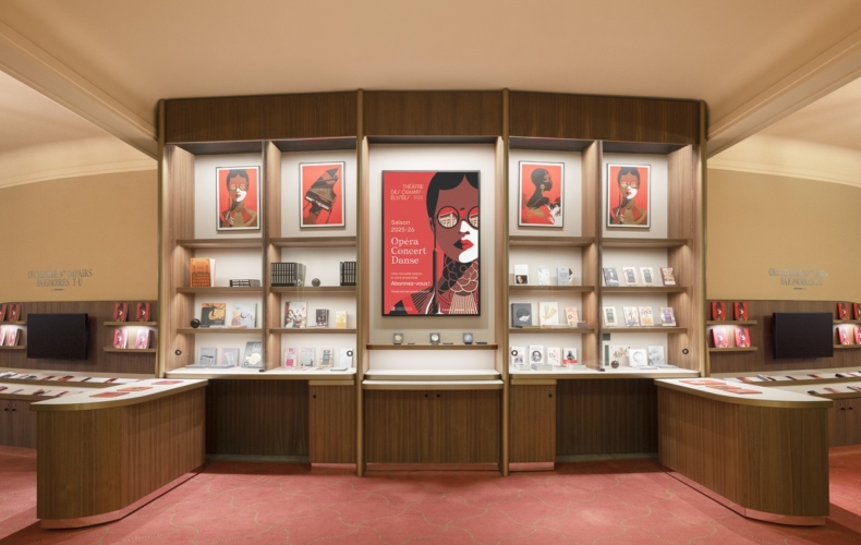 Théâtre des Champs-Elysées Librairie photo © Vincent Leroux