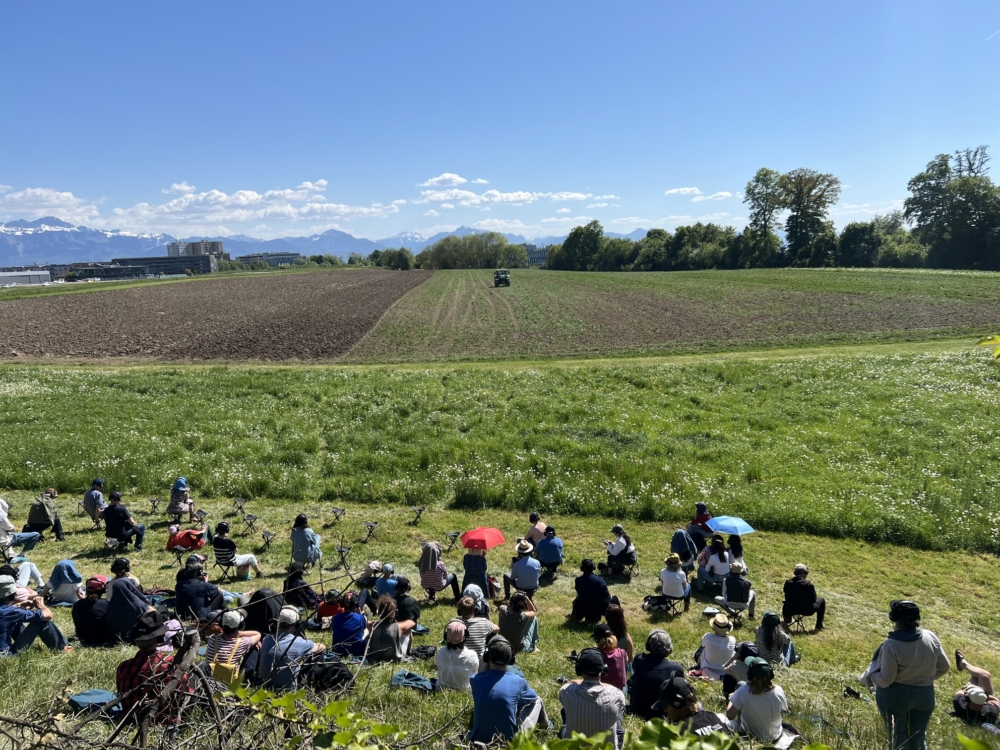 Alouettes – Pièce de champ d'Émilie Rousset et Caroline Barneaud