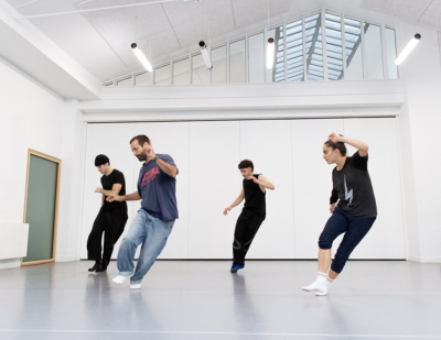 Benjamin Millepied en répétition
