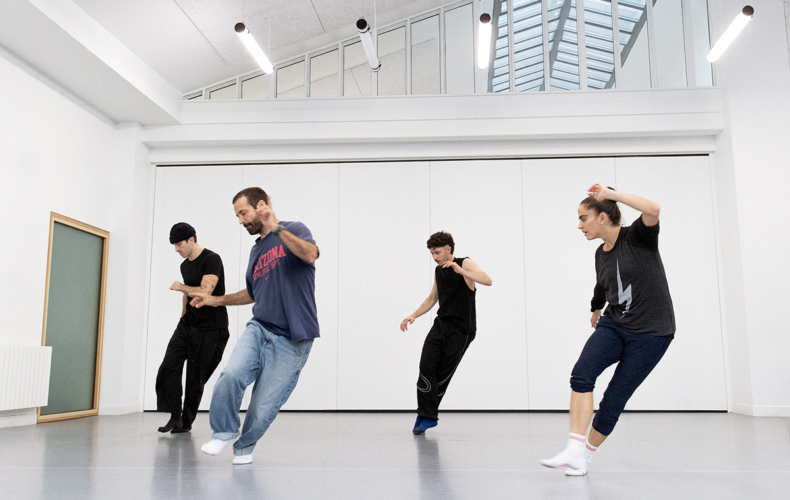 Benjamin Millepied en répétition