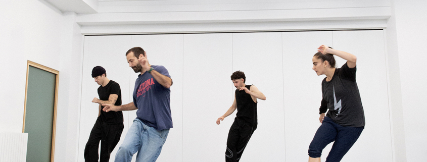 Benjamin Millepied en répétition