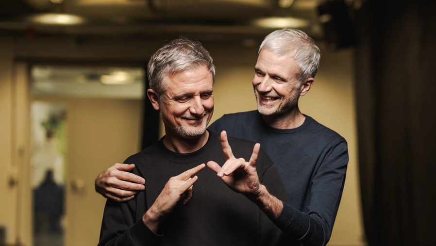Christian Gremaud et François Gremaud dans Mon frère © Niels Ackermann Lundi 13