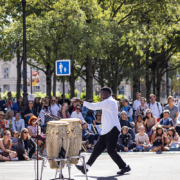 Grégory Maqoma au Festival des Places © Théâtre de la ville Nadège Le Lezec