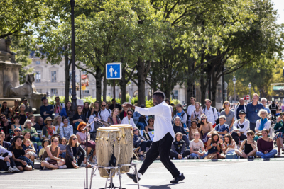 Grégory Maqoma au Festival des Places © Théâtre de la ville Nadège Le Lezec