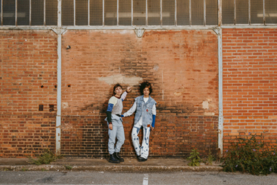 Mélissa Guex et Katerina Andreou conceptrices et interprètes de Shout Twice