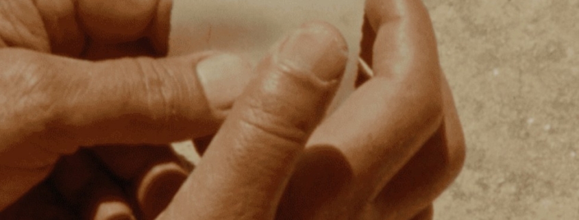Nouba-ti photo Noor Abed, 16mm Film Still, A Night We Held Between, 2024, courtesy of the artist ; Eve Sussman