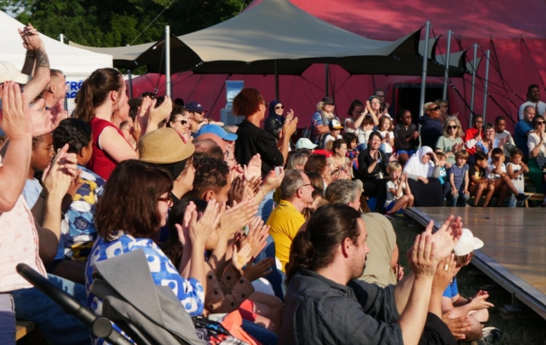 Public au Festival Ile de France photo Les Tréteaux de France