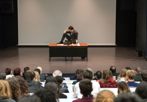 Fanny de Chaillé crée Désordre du discours d'après Michel Foucault avec Guillaume Bailliart