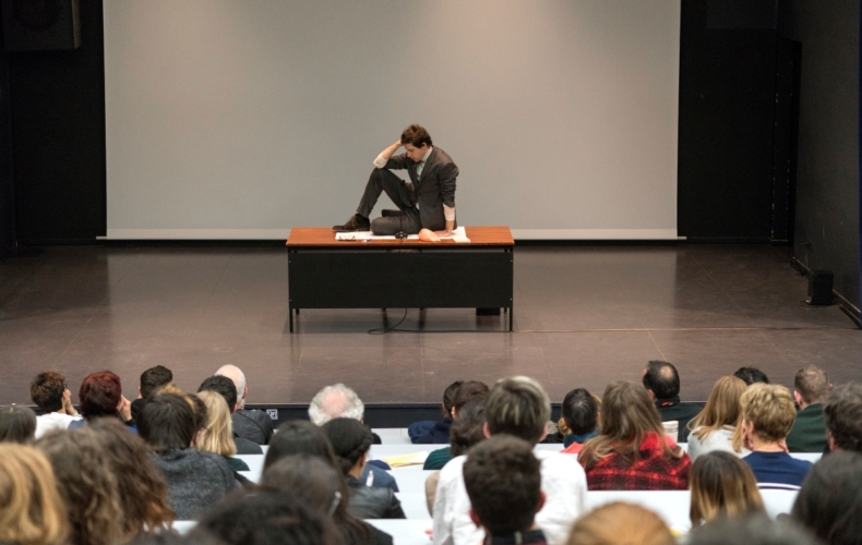 Fanny de Chaillé crée Désordre du discours d'après Michel Foucault avec Guillaume Bailliart