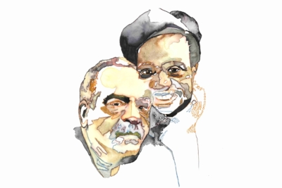 Édouard Glissant et Sony Labou Tansi © Said Abitar