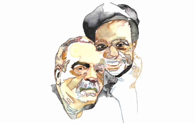 Édouard Glissant et Sony Labou Tansi © Said Abitar