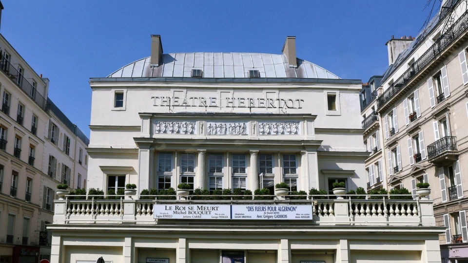 Façade du Théâtre Hébertot