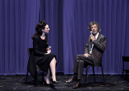 Mélodie Richard et Eric Elmosnino dans Stella Maris, mis en scène par Georges Lavaudant