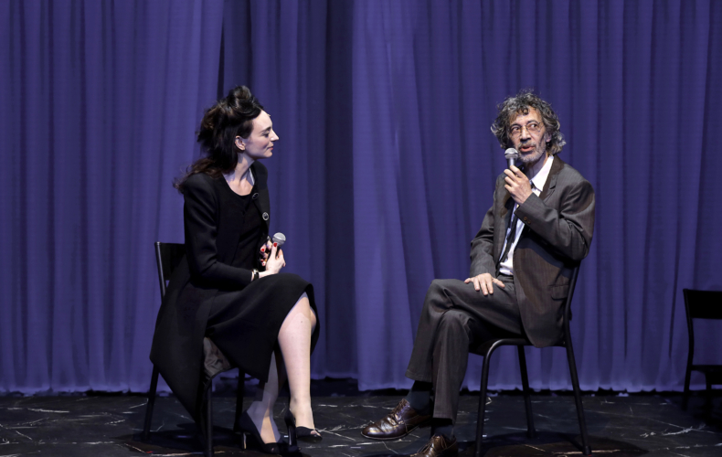 Mélodie Richard et Eric Elmosnino dans Stella Maris, mis en scène par Georges Lavaudant