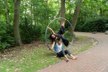 Marica Marinoni et Jeff Everaert lors de leur carte blanche au Festival Furies