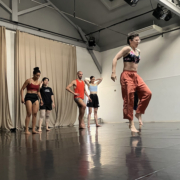 Oona Doherty en répétition à Marseille