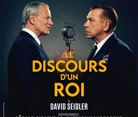 Philippe Torreton et Francis Huster dans Le Discours d’un Roi