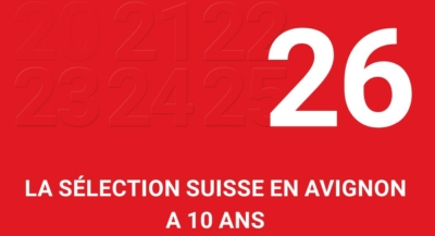 Sélection Suisse Avignon 2026
