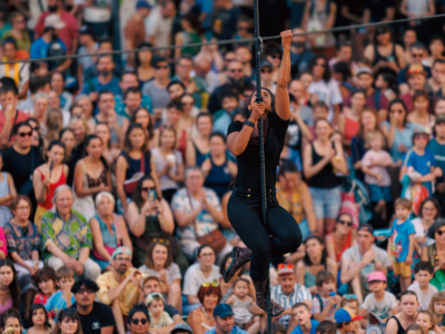 Tatiana-Mosio Bongonga dans Soka Tira Osoa programmé dans le cadre du festival Les Invites de Villeurbanne