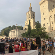 Agora syndicale au Festival d'Avignon photo Stéphane Capron
