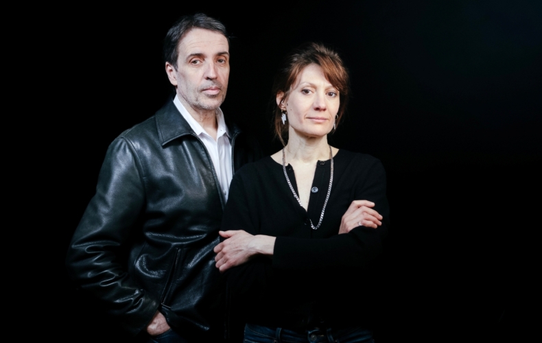 Bénédicte Cerutti et Laurent Poitrenaux dans Scènes de la vie conjugale d’après Ingmar Bergman photo Louise Quignon