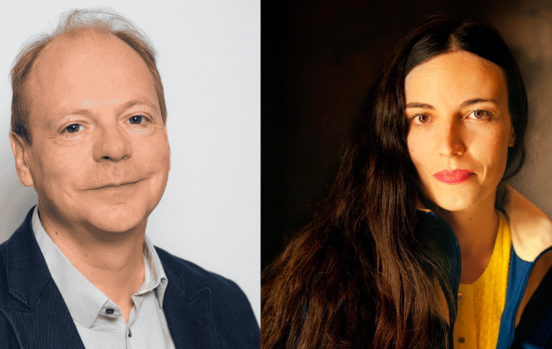 Patrick Boucheron et Aurélie Charon, co-concepteurs de L'Aube des questions