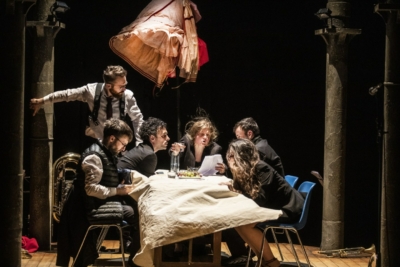 Fanfare, tout a une fin sauf la saucisse qui en a deux, un projet de Anne-Lise Heimburger photo Jean-Louis Fernandez