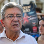 Jean-Luc Mélenchon à Avignon en juillet 2026