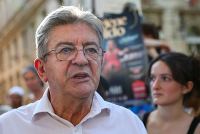 Jean-Luc Mélanchon à Avignon juillet 2026 photo AFP Clément Mahoudeau