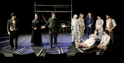 Les élèves de l'ESAD en répétition de Peer Gynt © Christophe Raynaud de Lage