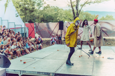 Quatuor des compagnies 126 kilos et Toi d’abord au Festival d'Alba