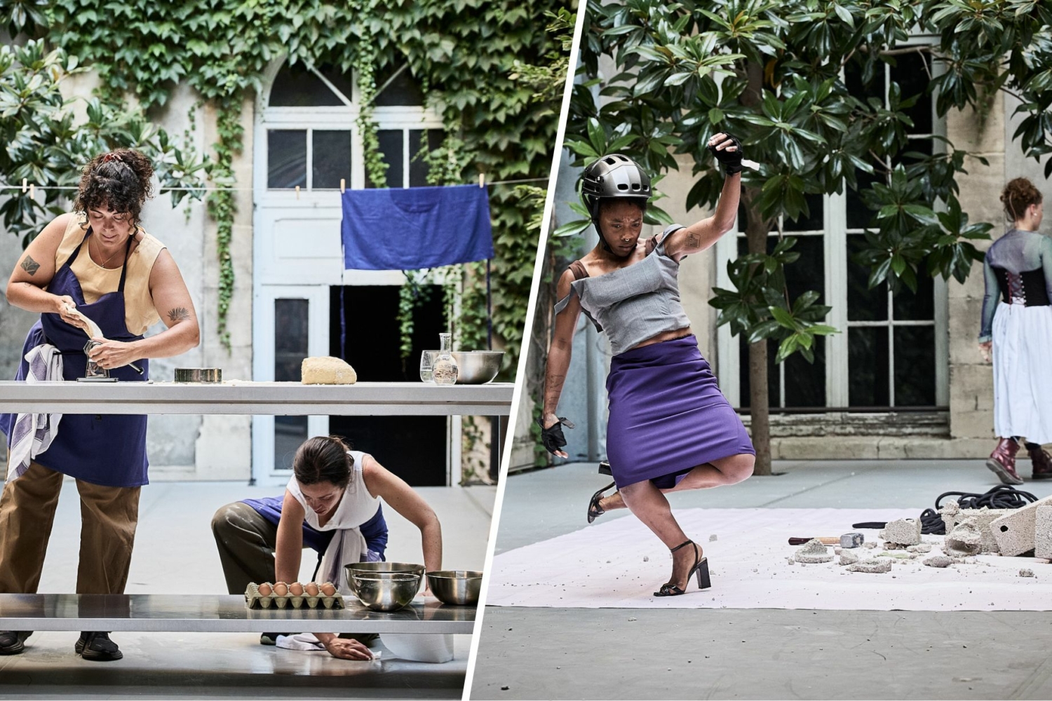 Vive le sujet ! Tentatives Série 2 au Festival d'Avignon avec Johana Malédon et Juliette Navis