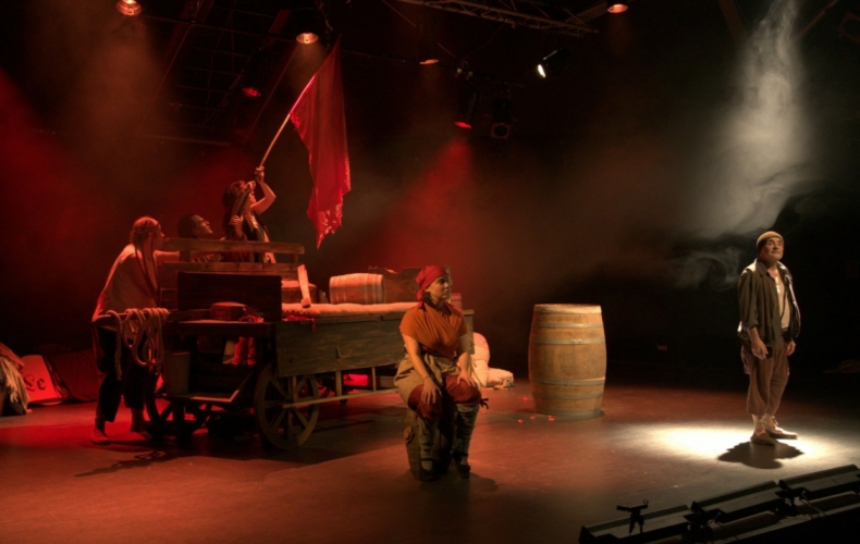 Jean-Yves Brignon met en scène L’Irrésistible ascension de l’insolente Marion de Emma Debroise photo Ander Gabay
