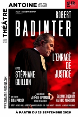 Stéphane Guillon dans la peau de Robert Badinter