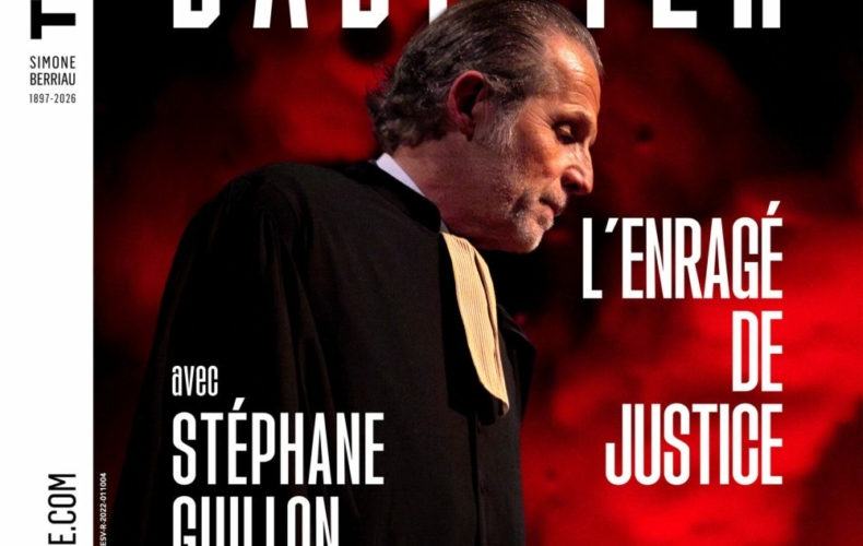 Stéphane Guillon dans la peau de Robert Badinter