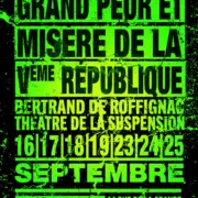 Grand Peur et Misère de la Ve République de Bertrand de Roffignac