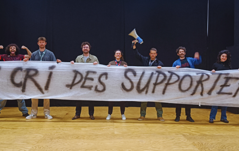 Le cri des supporteurs Cie Les distilleurs