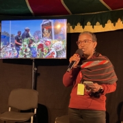 Fela Razafiarson présente son spectacle La Ferme photo Stéphane Capron