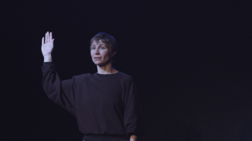 Natalia Lizorkina dans Vania est vivant photo Cie Oesap